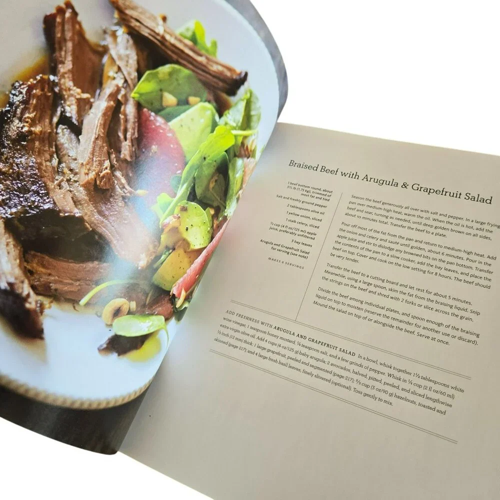 Set (2) Williams Sonoma Slow Cooker Cookbooks Brigit Binns Simple Easy Recipes